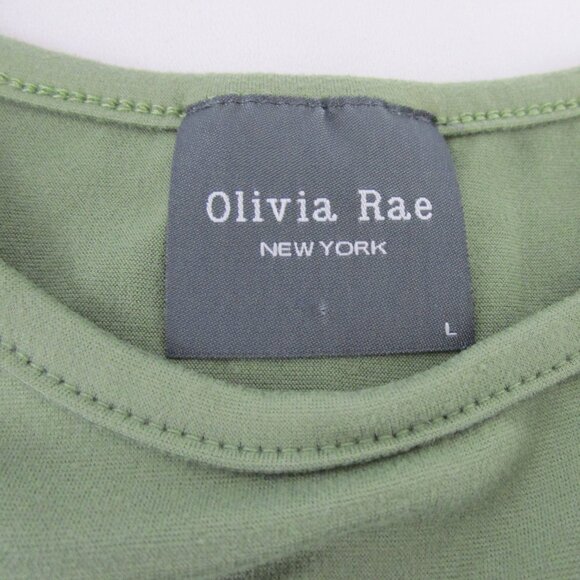 Olivia Rae Ruffle Hem Cropped Tank Top - Picture 6 of 8